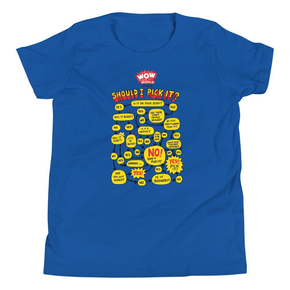 Wow in the World Should I Pick It Kids Premium T-Shirt