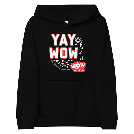 Wow in the World Yay Wow Kids Hooded Sweatshirt-0