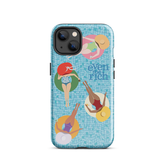 Even the Rich Pool Tough Phone Case - iPhone-12
