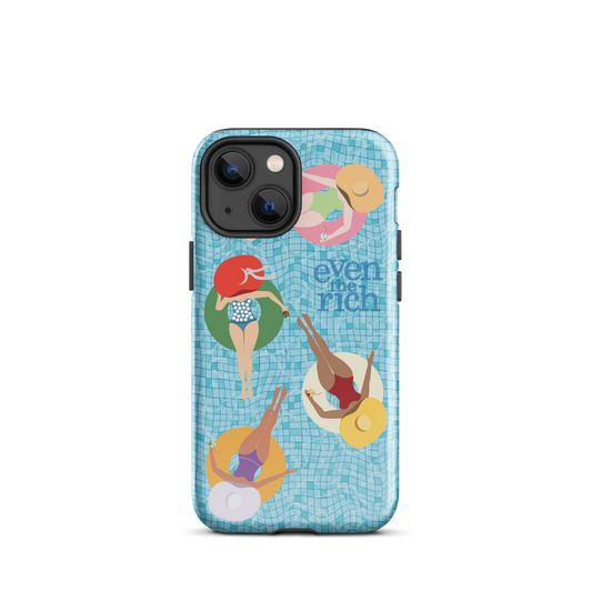 Even the Rich Pool Tough Phone Case - iPhone-15
