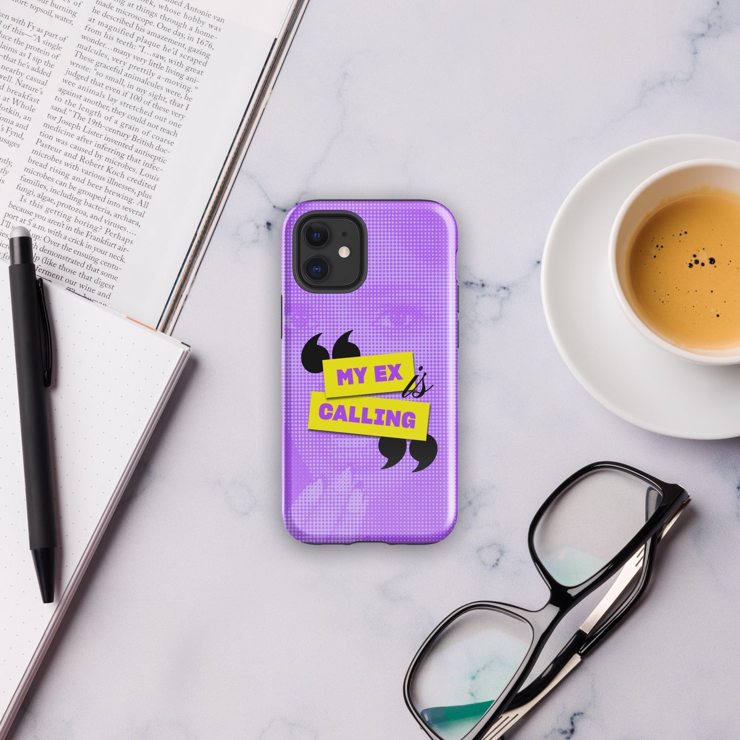 Keke Palmer "My Ex Is Calling" iPhone Case