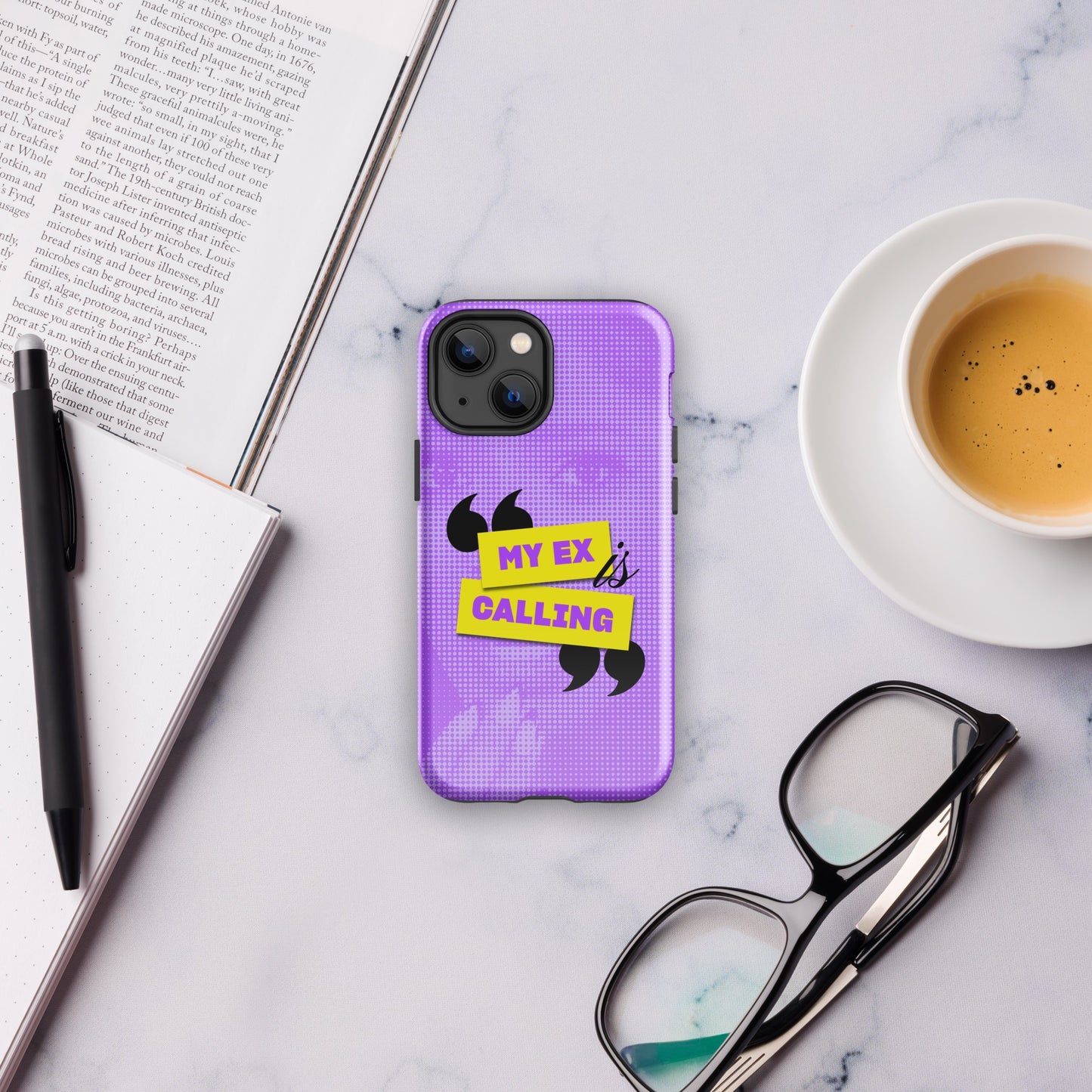 Keke Palmer "My Ex Is Calling" iPhone Case