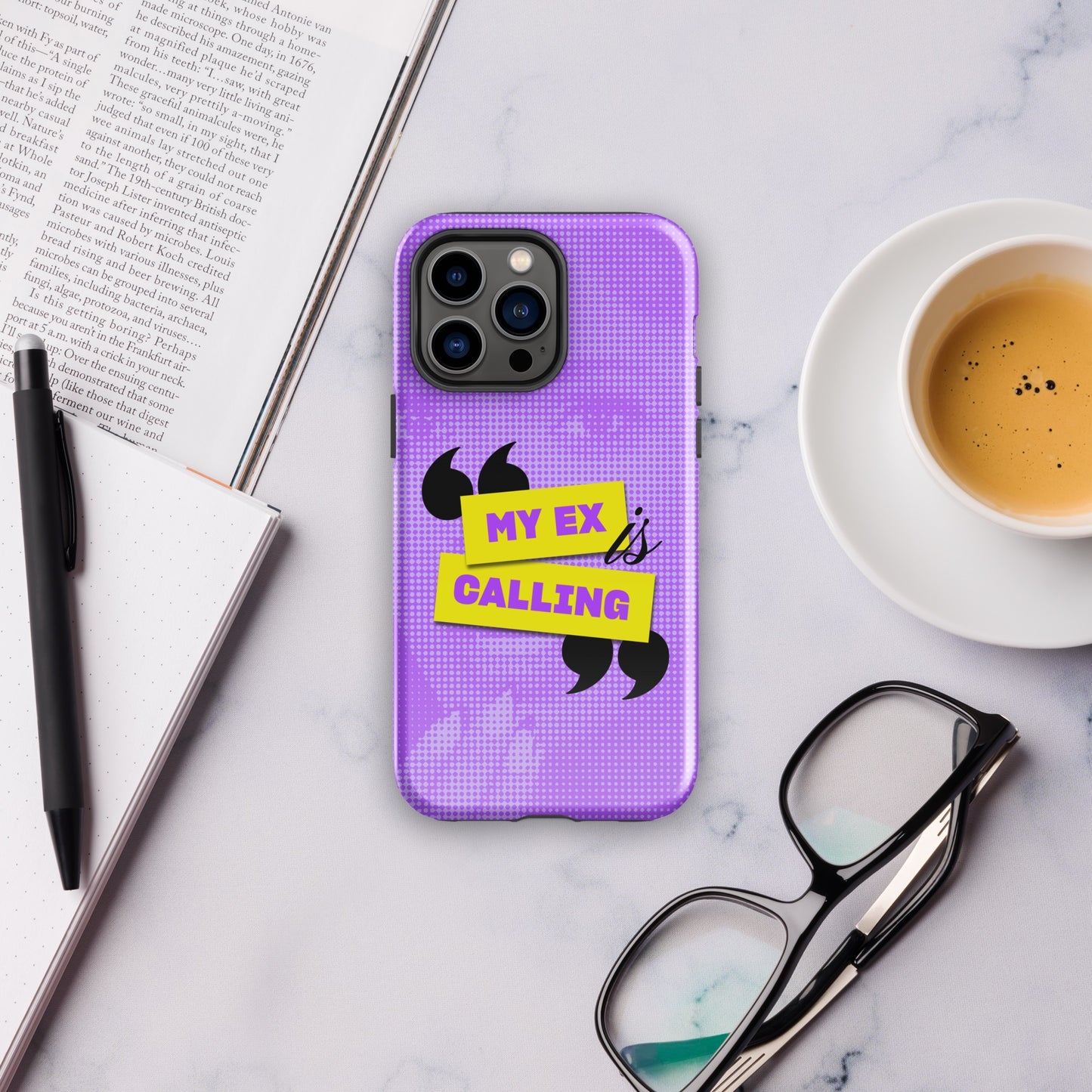 Keke Palmer "My Ex Is Calling" iPhone Case