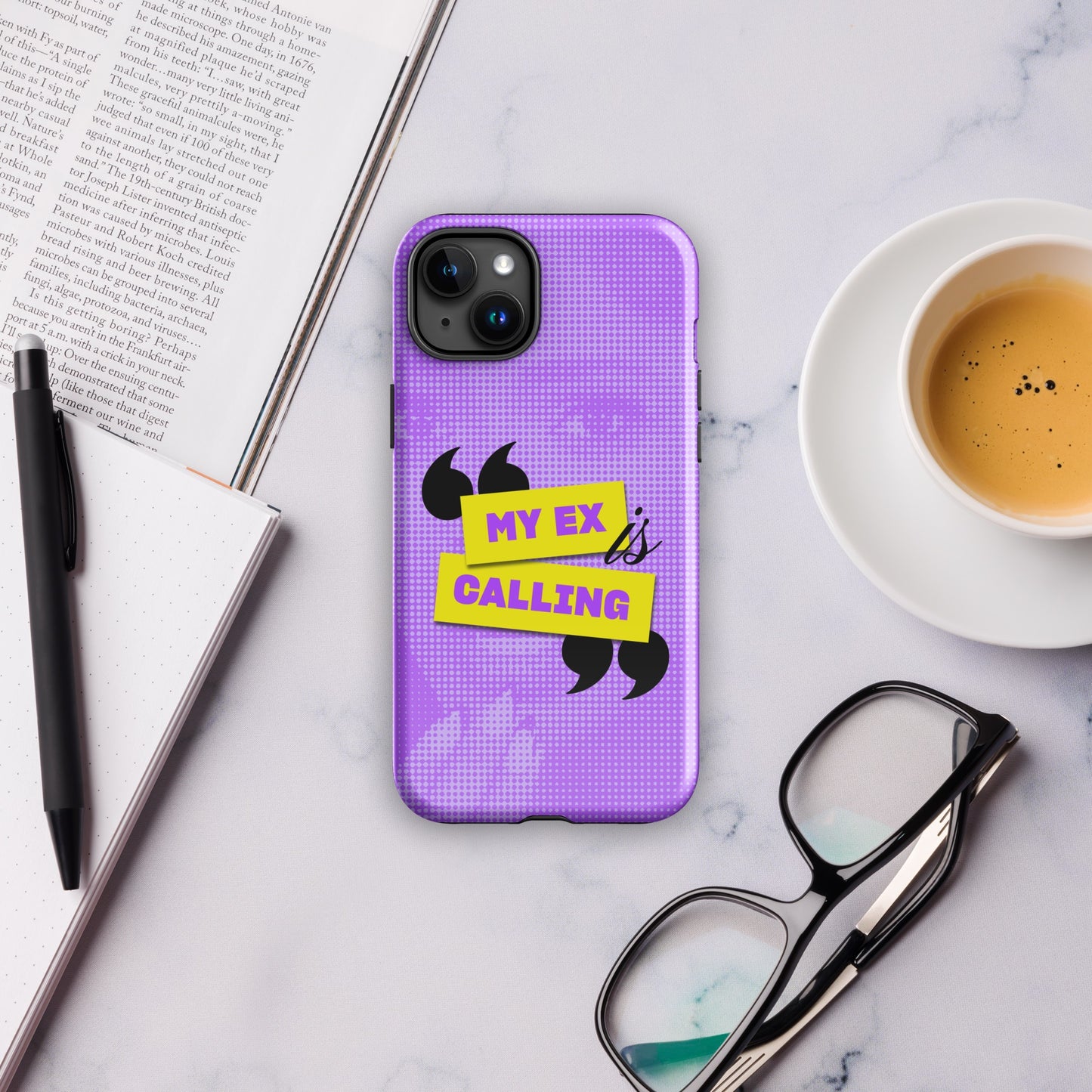 Keke Palmer "My Ex Is Calling" iPhone Case