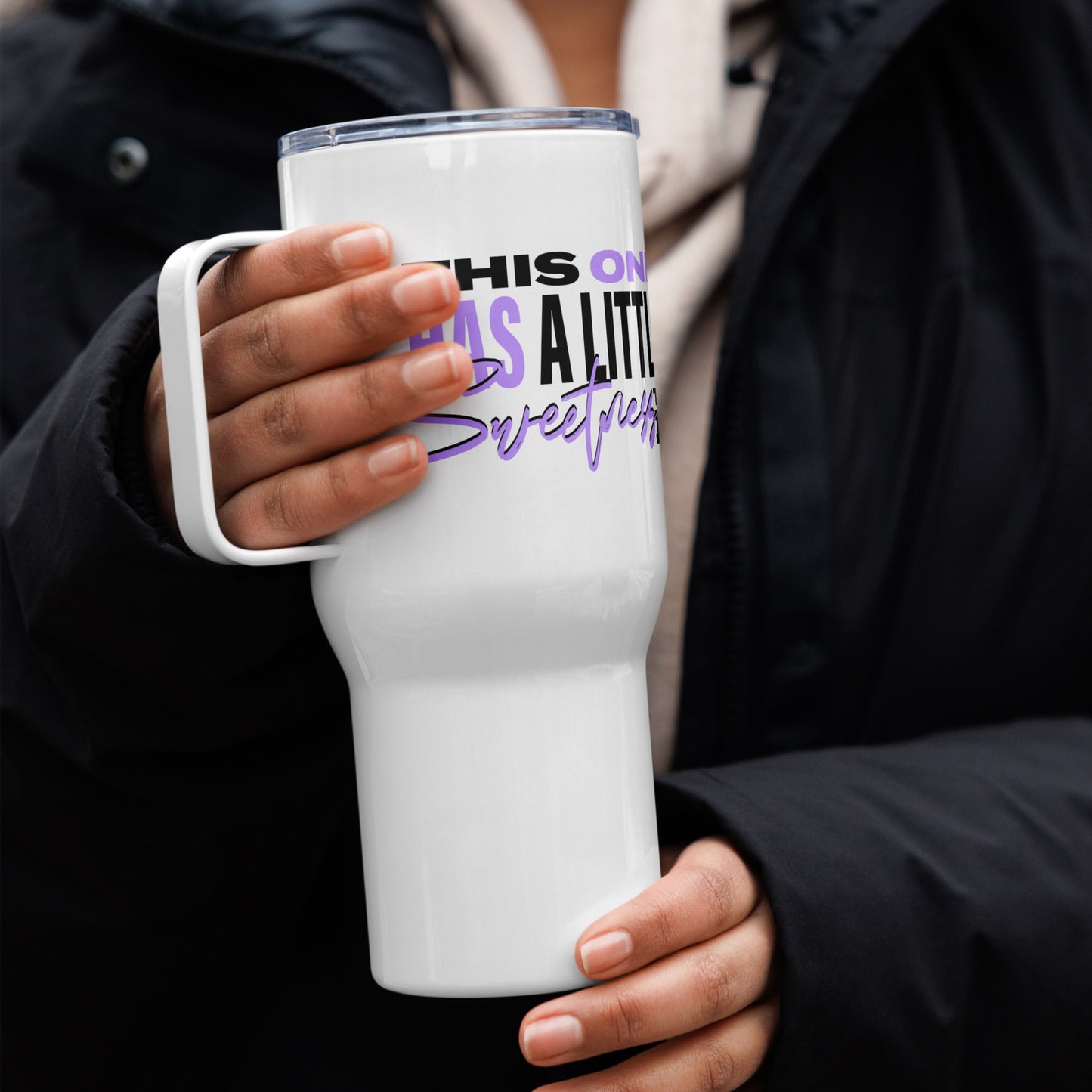 Keke Palmer "This One Has A Little Sweetness To It" Travel Mug