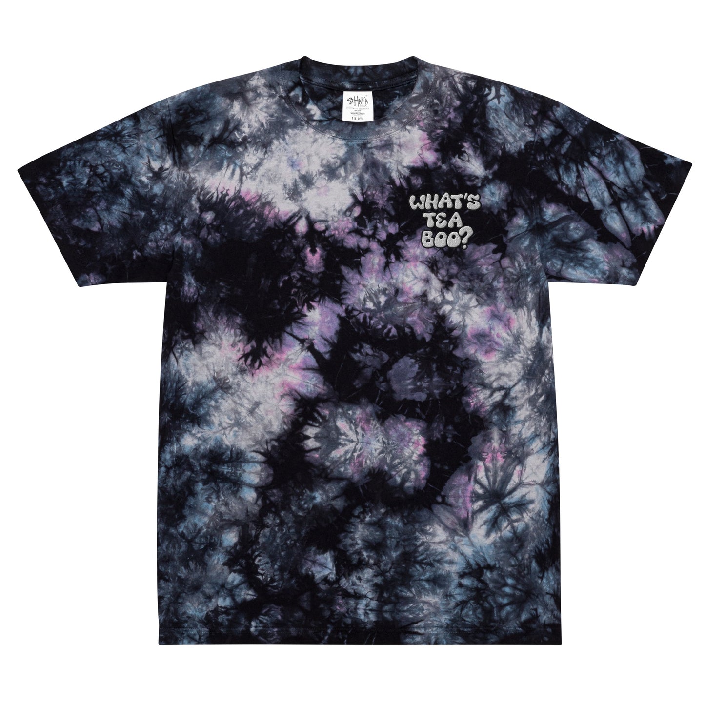 Keke Palmer "What's Tea, Boo?" Oversized Tie-Dye T-Shirt