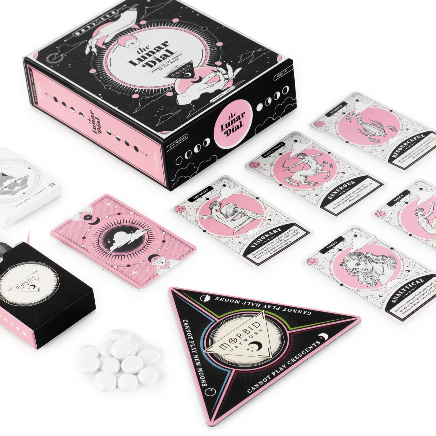 The Morbid Lunar Dial Board Game Wondery Shop