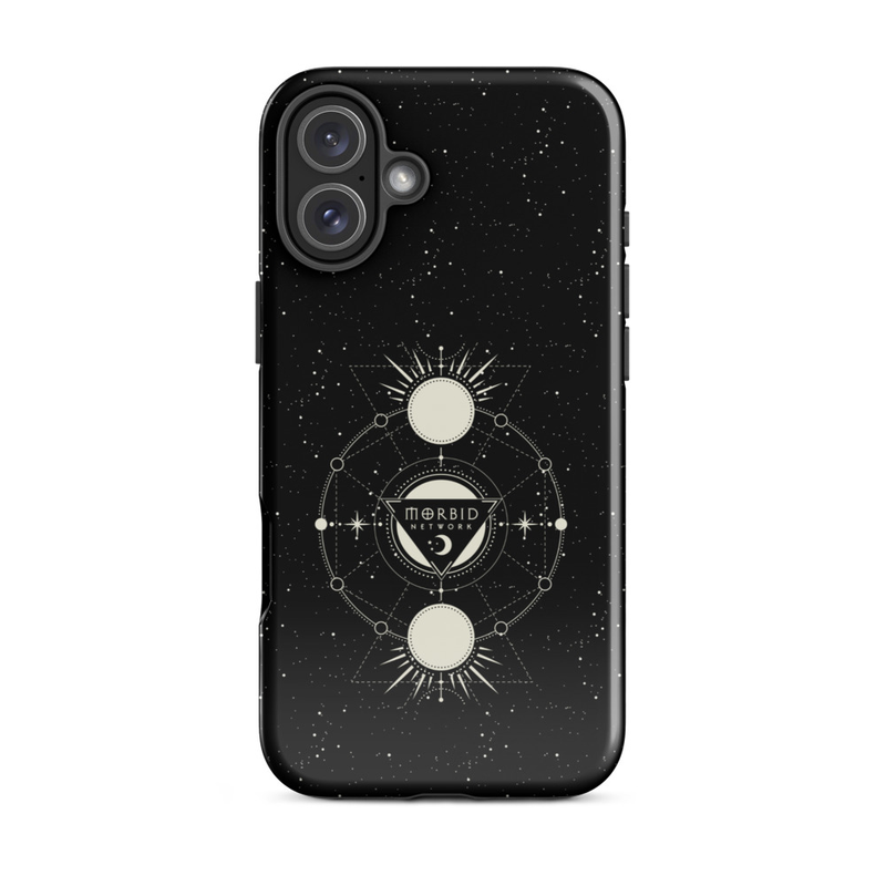 Morbid Celestial Design Tough Phone Case - iPhone