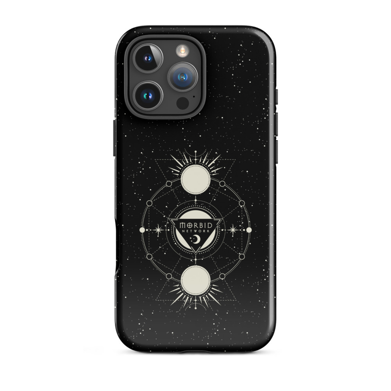 Morbid Celestial Design Tough Phone Case - iPhone