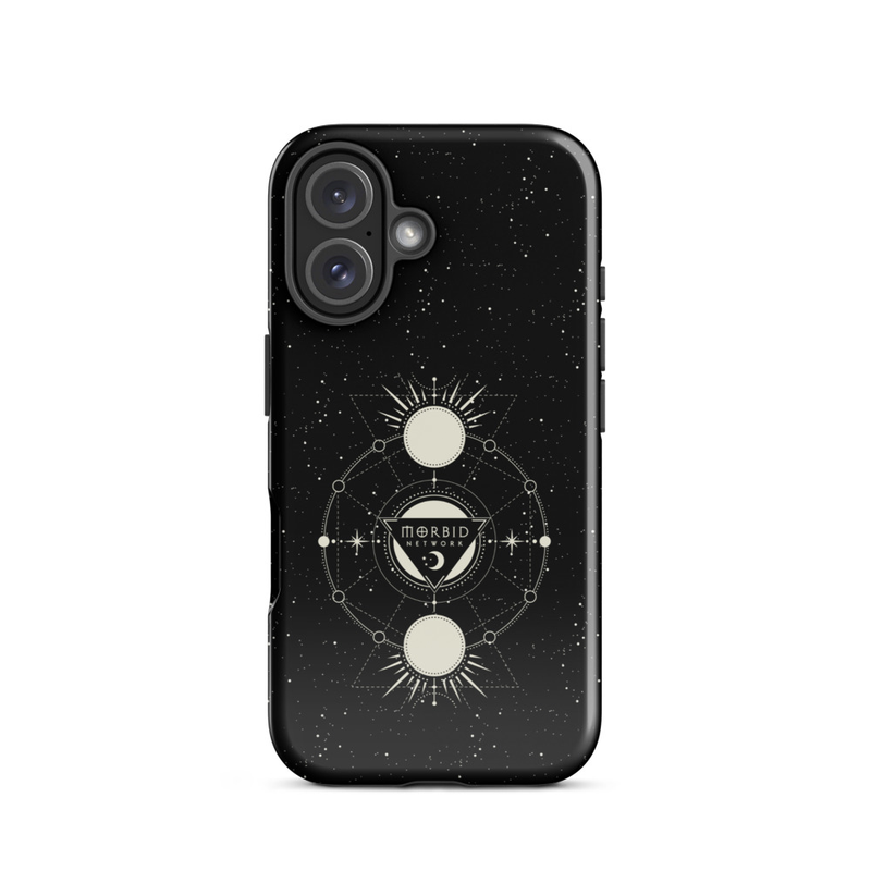 Morbid Celestial Design Tough Phone Case - iPhone