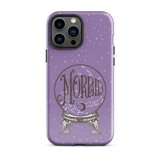 Morbid Crystal Ball iPhone Tough Case-21