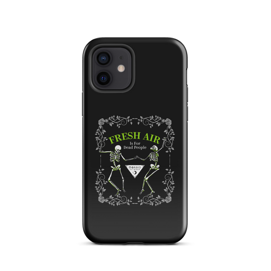 Morbid Fresh Air Is For Dead People Tough Phone Case - iPhone-0