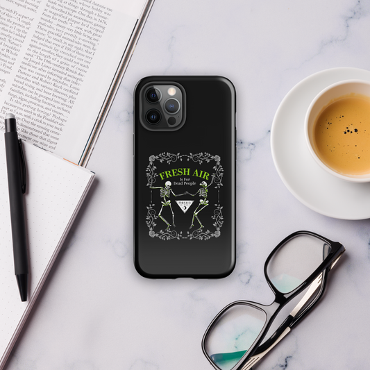 Morbid Fresh Air Is For Dead People Tough Phone Case - iPhone-11