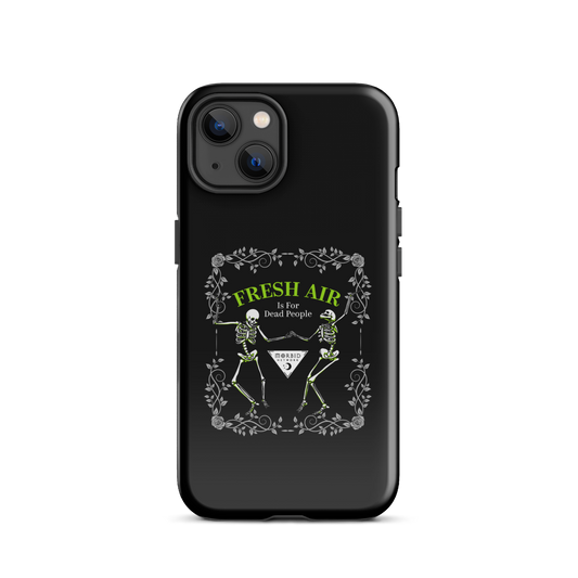 Morbid Fresh Air Is For Dead People Tough Phone Case - iPhone-12