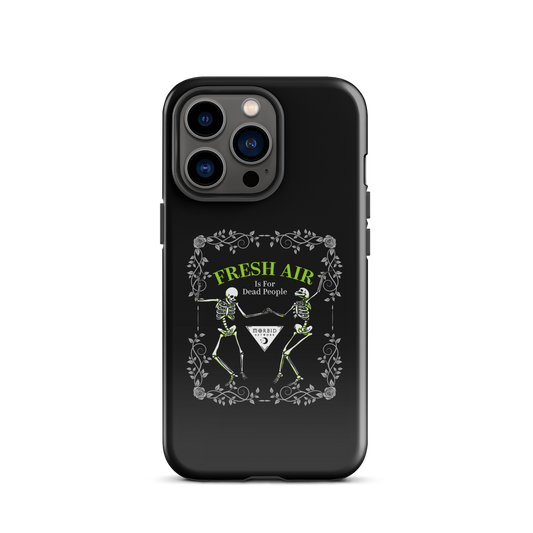 Morbid Fresh Air Is For Dead People Tough Phone Case - iPhone-18