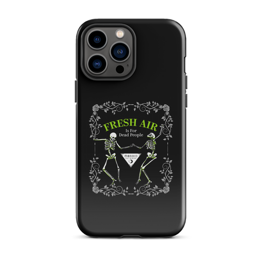 Morbid Fresh Air Is For Dead People Tough Phone Case - iPhone-21