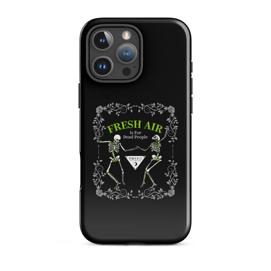 Morbid Fresh Air Is For Dead People Tough Phone Case - iPhone-0