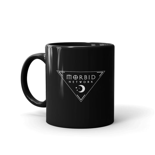 Morbid Logo 11 oz Personalized Black Mug-0