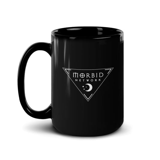 Morbid Logo 11 oz Personalized Black Mug-4