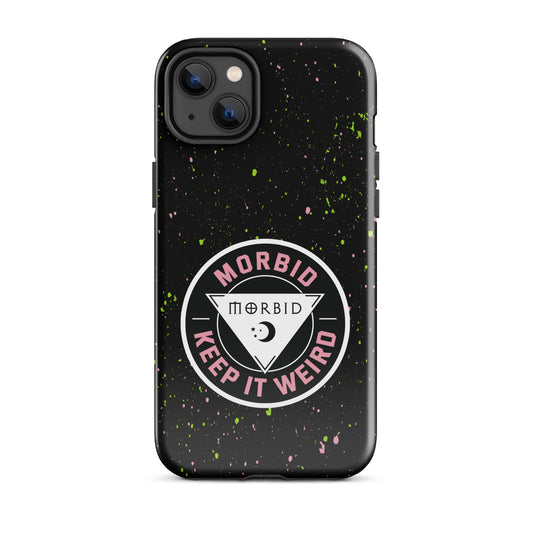 Morbid Keep It Weird Patch iPhone Tough Case-26