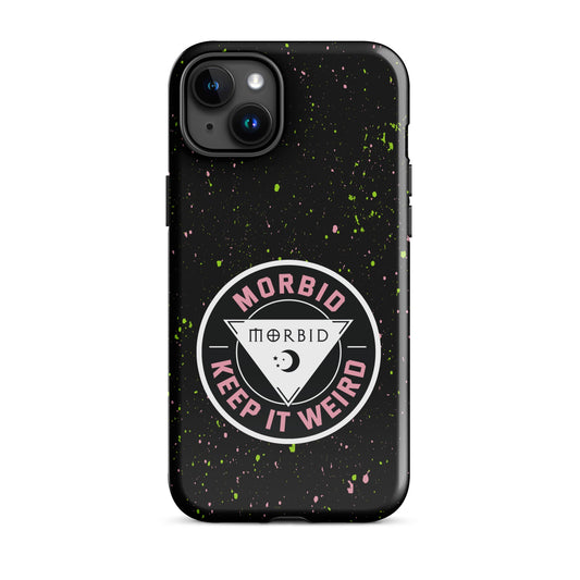 Morbid Keep It Weird Patch iPhone Tough Case-38