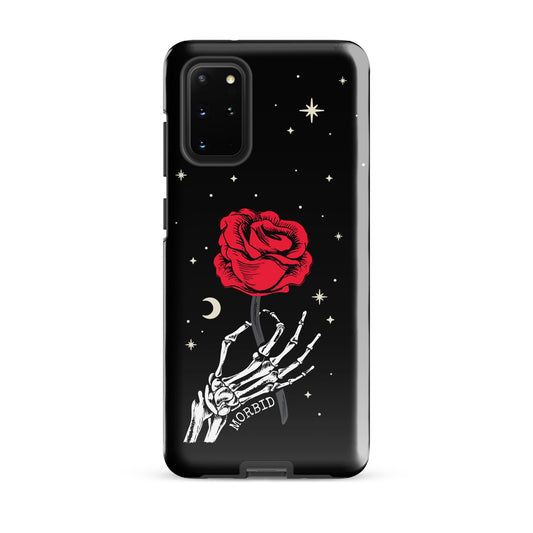Morbid Skeleton Rose Samsung Tough Case-6