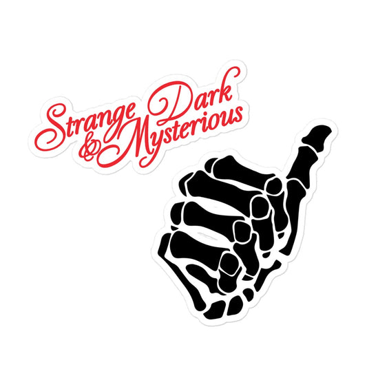 MrBallen Strange Dark & Mysterious Sticker Set-0