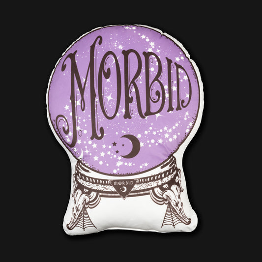 Morbid Crystal Ball Pillow-0