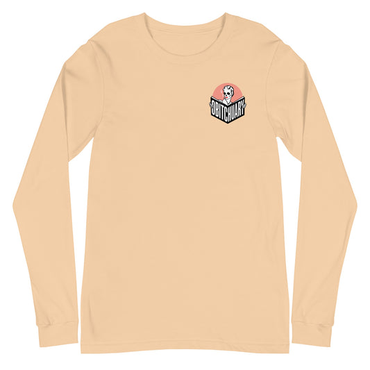 Obitchuary Logo Long Sleeve T-Shirt-5