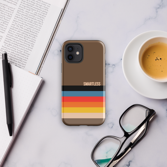 SmartLess Stripes Tough Phone Case - iPhone-2
