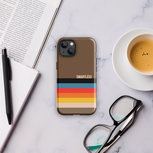 SmartLess Stripes Tough Phone Case - iPhone-14