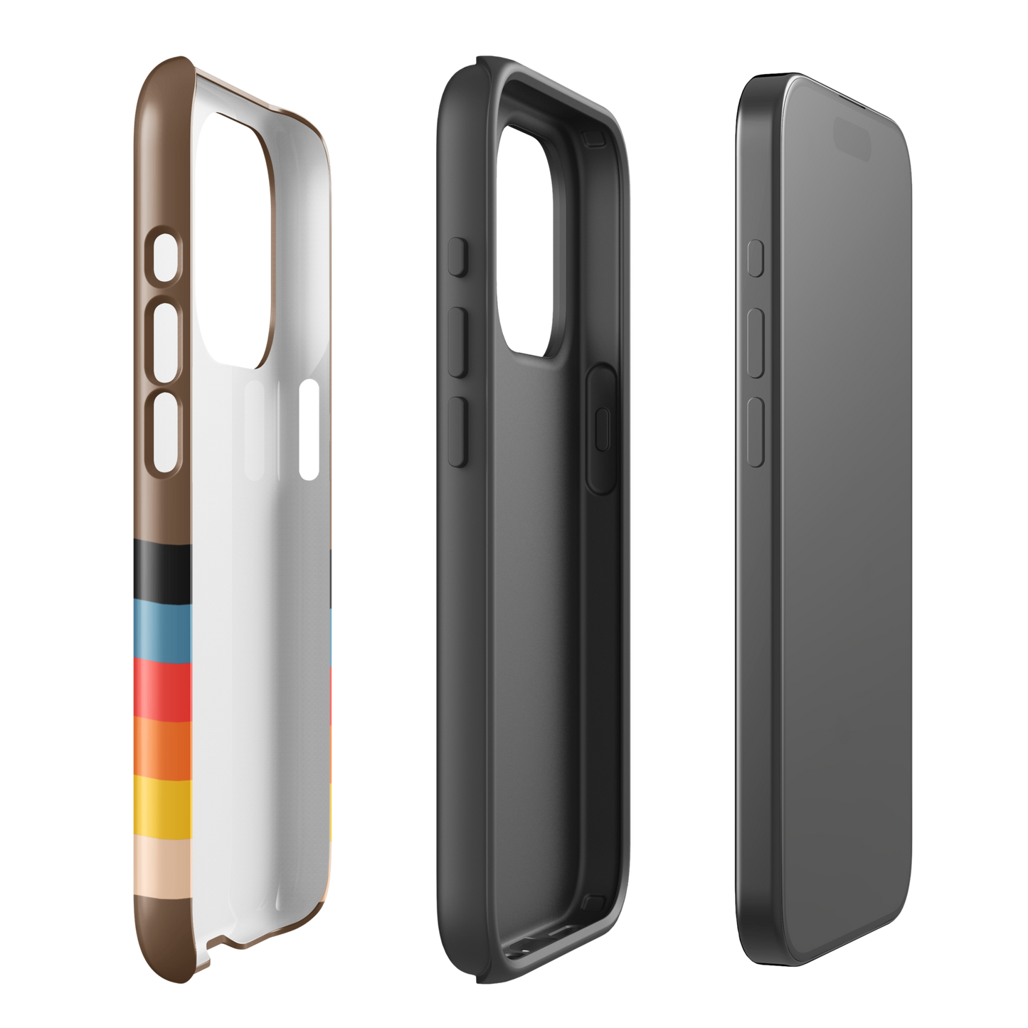 SmartLess Stripes Tough Phone Case - iPhone