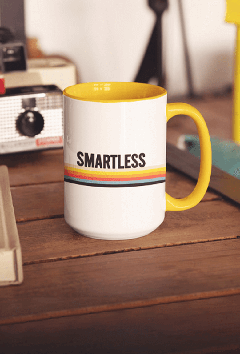 <p>ALL NEW SMARTLESS MERCH IS LISTENER APPROVED!</p>