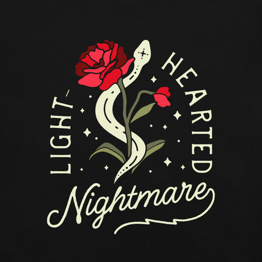 Morbid Lighthearted Nightmare Comfort Colors T-Shirt-1