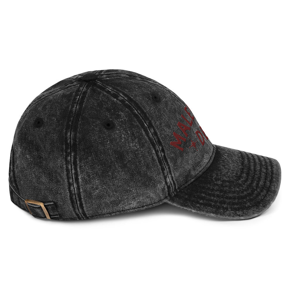 Morbid Malevolent Deity Distressed Dad Hat