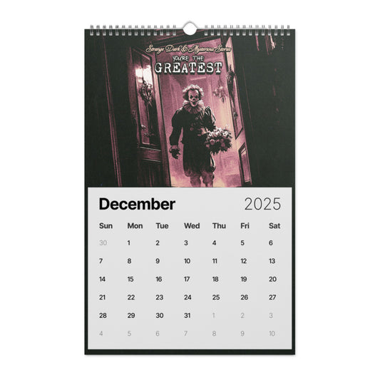 MrBallen Strange, Dark & Mysterious Calendar-1