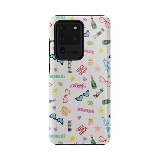 Even the Rich Mash Pattern Tough Phone Case-26
