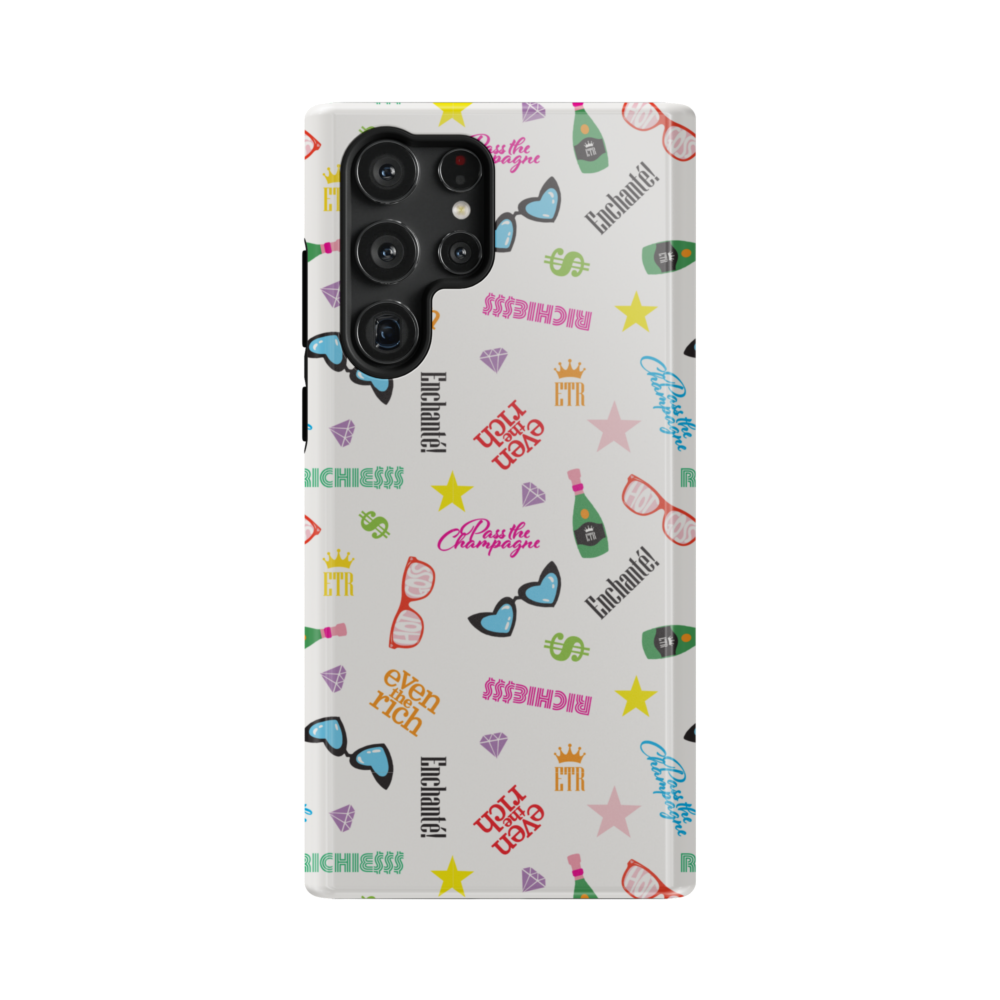 Even the Rich Mash Pattern Tough Phone Case