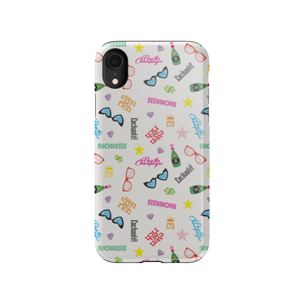Even the Rich Mash Pattern Tough Phone Case