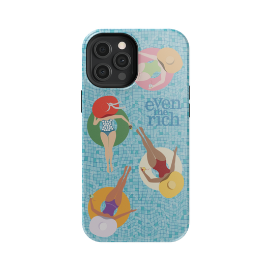 Even the Rich Pool Tough Phone Case-14