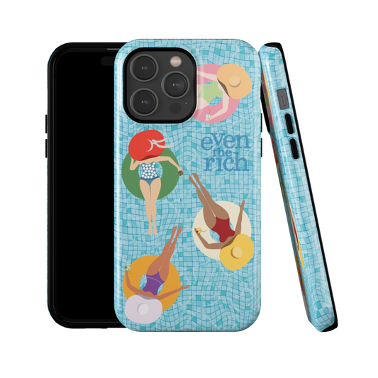 Even the Rich Pool Tough Phone Case-2