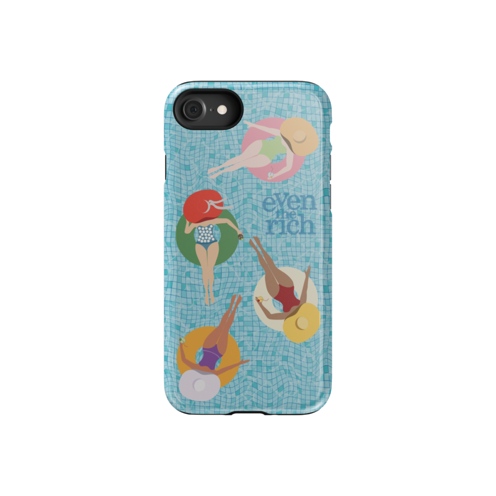Even the Rich Pool Tough Phone Case