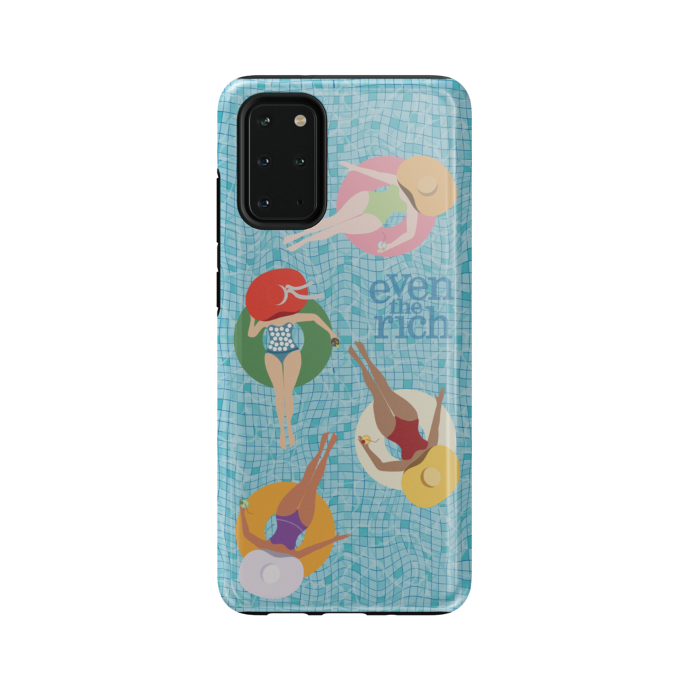 Even the Rich Pool Tough Phone Case