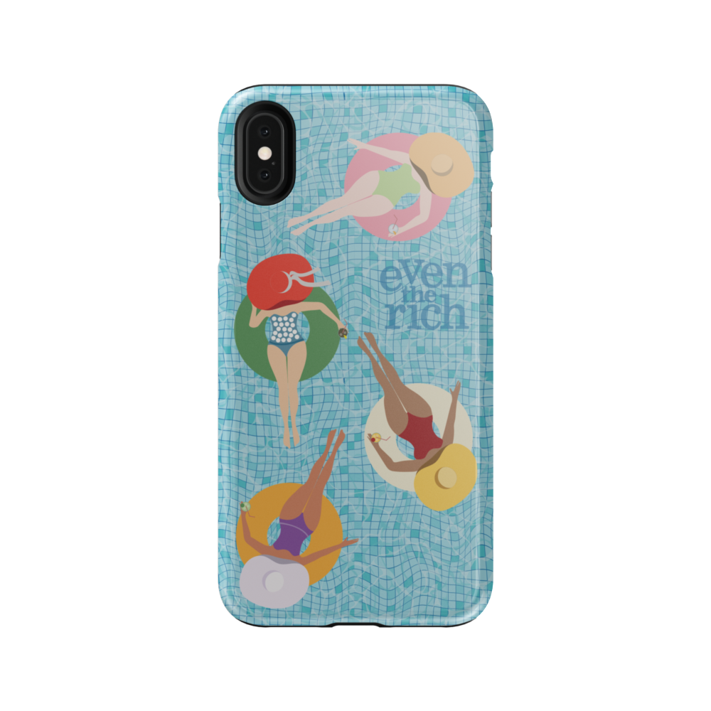 Even the Rich Pool Tough Phone Case