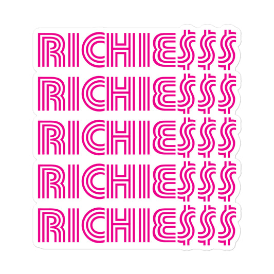 Even the Rich Richies Die Cut Sticker-0