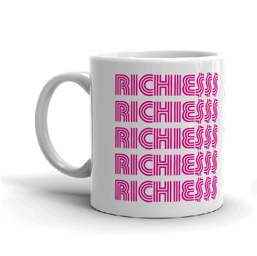 Even the Rich Richies White Mug
