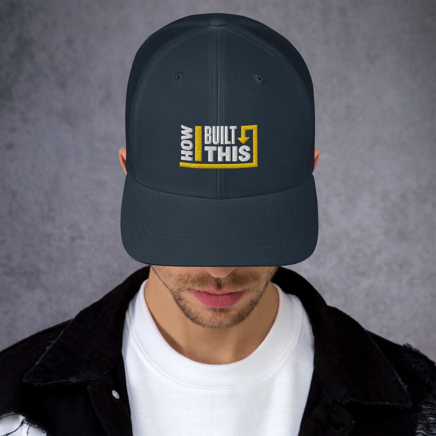 How I Built This Logo Trucker Hat
