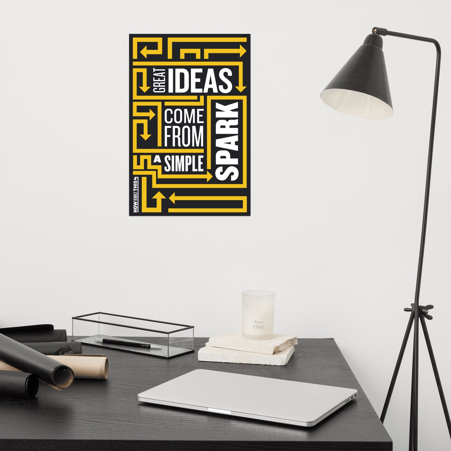 How I Built This Great Ideas Premium Poster