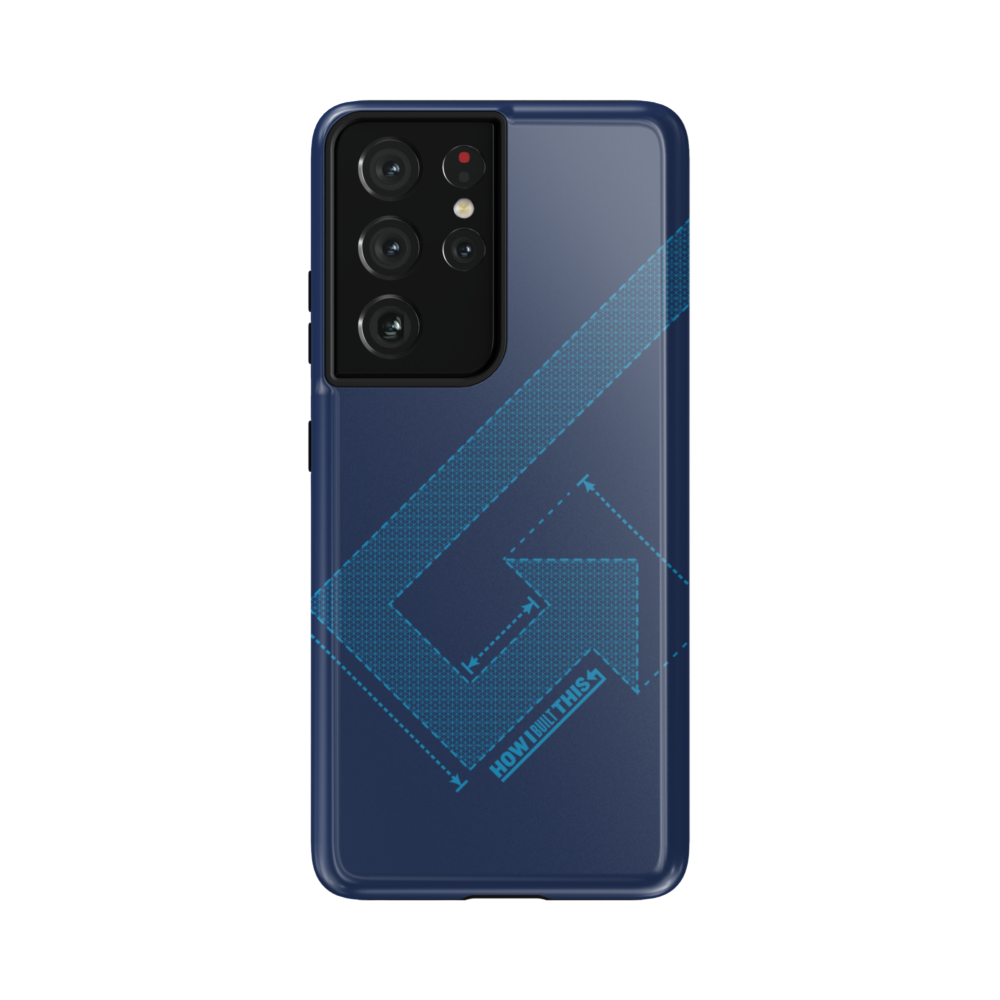 How I Built This Logo Tough Phone Case