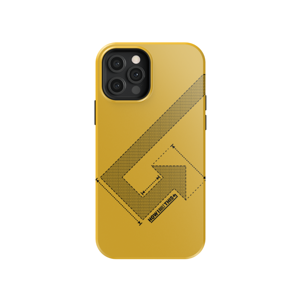 How I Built This Logo Tough Phone Case